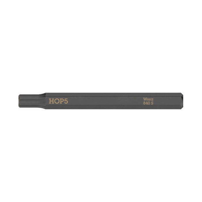Wera 840 S Hex-Plus Bit for Impact Screwdrivers 5.0 x 70 mm