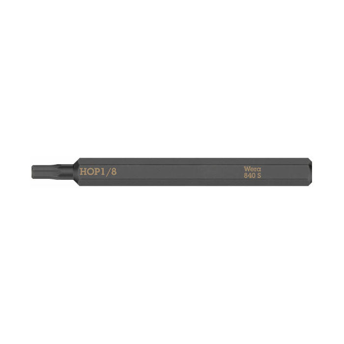 Wera 840 S Hex-Plus Bit for Impact Screwdriver 1/8