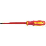 Draper Tools Ergo Plus® Slimline Plain Slot VDE Screwdriver (6.5mm x 150mm)