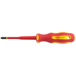 Draper Tools Ergo Plus® Slimline PZ Type VDE Screwdriver (No:1 x 80mm)