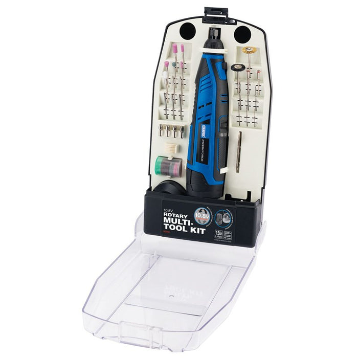 Draper Tools Storm Force® 10.8V Rotary Multi-Tool Kit (50 Piece)