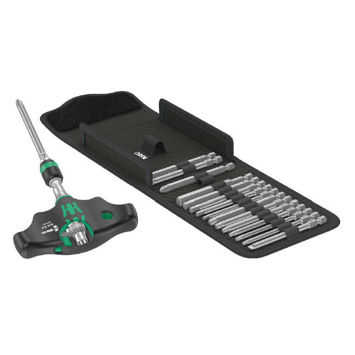 Wera Kraftform Kompakt 400 RA Set 1, 17 Pce