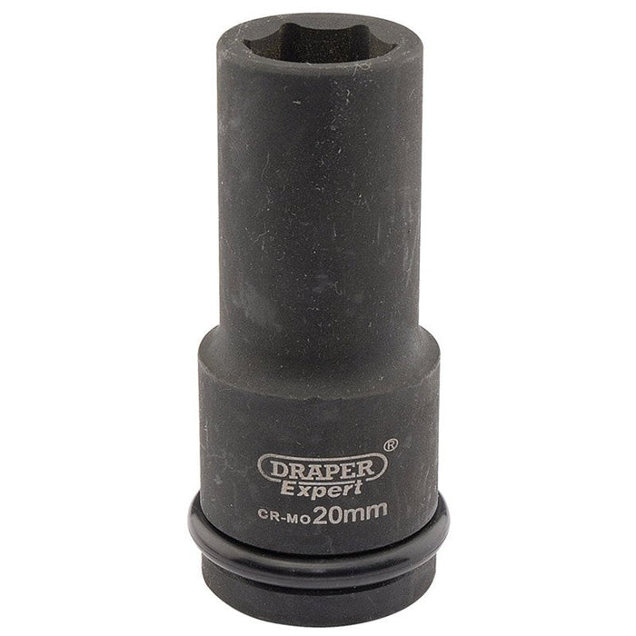 Draper Tools Expert 20mm 3/4 Square Drive Hi-Torq® 6 Point Deep Impact Socket