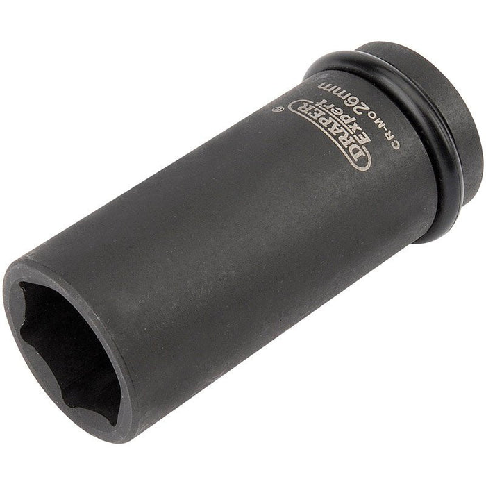 Draper Tools Expert 26mm 3/4 Square Drive Hi-Torq® 6 Point Deep Impact Socket