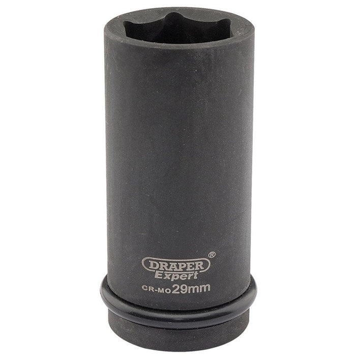 Draper Tools Expert 29mm 3/4 Square Drive Hi-Torq® 6 Point Deep Impact Socket