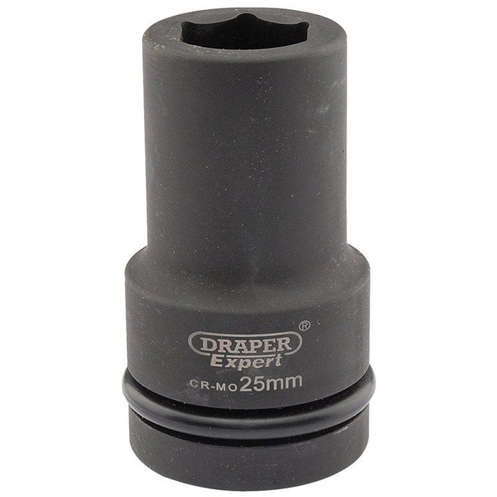 Draper Tools Expert 25mm 1 Square Drive Hi-Torq® 6 Point Deep Impact Socket