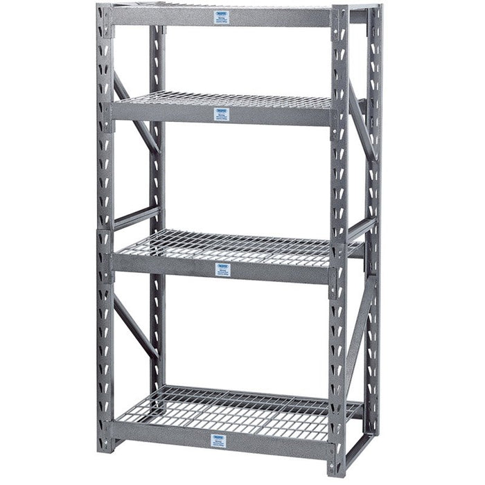 Draper Tools Expert Heavy Duty Steel 4 Shelving Unit - 1040 x 610 x 1830mm
