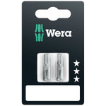 Wera 840/1 Z Hex-Plus Bits for Hex Socket Screws 25mm 2 Pce