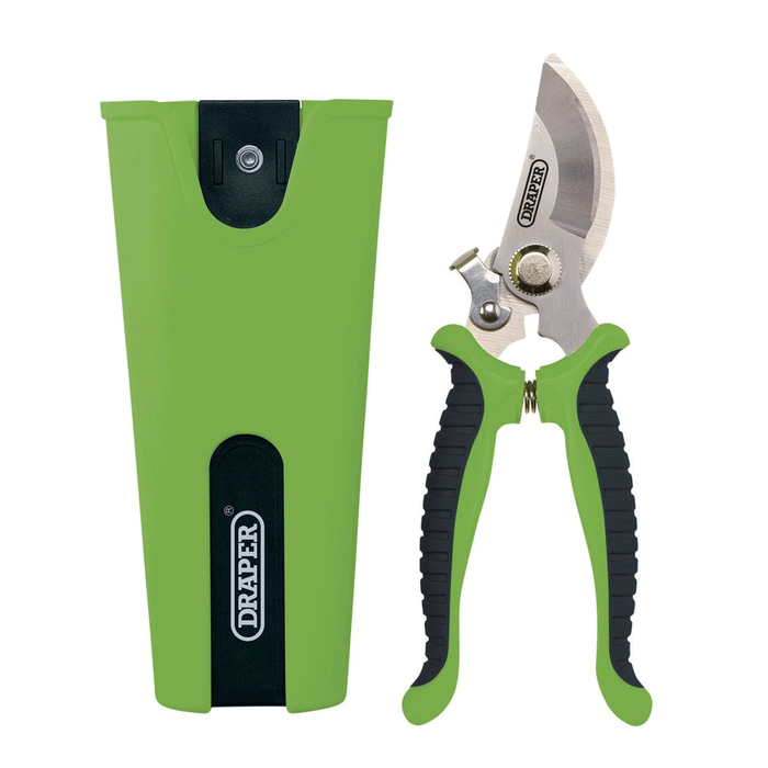Draper Tools Bypass Secateurs & Holster Set