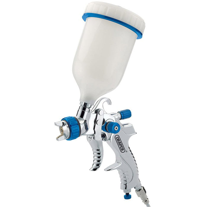 Draper Tools 600ml Gravity Feed HVLP Air Spray Gun
