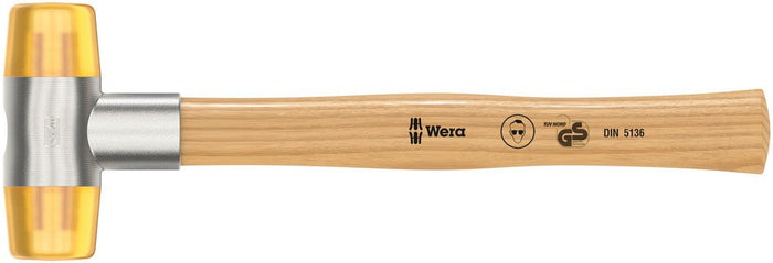 Wera 100 Soft-Faced Hammer With Cellidor Head Sections # 6x51mm 000030