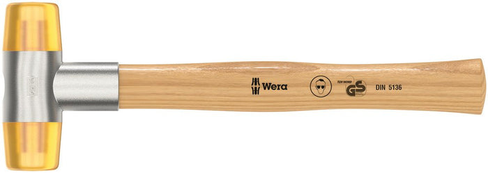 Wera 100 Soft-Faced Hammer With Cellidor Head Sections # 4x36mm 000020
