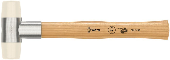 Wera 101 Soft-Faced Hammer With Nylon Head Sections # 4x36mm 000320