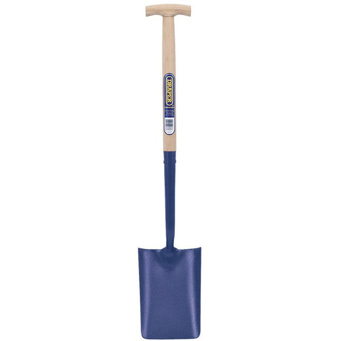 Draper Tools Expert Solid Forged T Handled Trenching Shovel with Ash Shaft