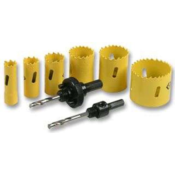 CK 424045 Hole Saw Kit for Electricians (9 Pieces)