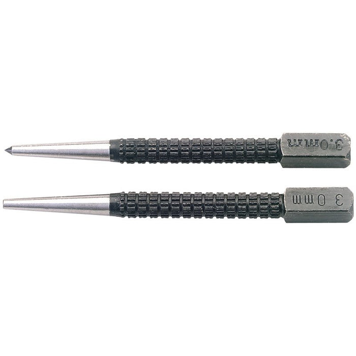 Draper Tools Cupped Nailset and Centre Punch Set (2 Piece)