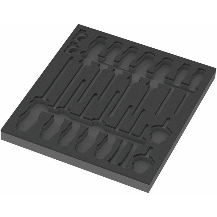 Wera 9810 Foam Insert Screwdriver Set 1, Empty (344 x 30 x 392mm)
