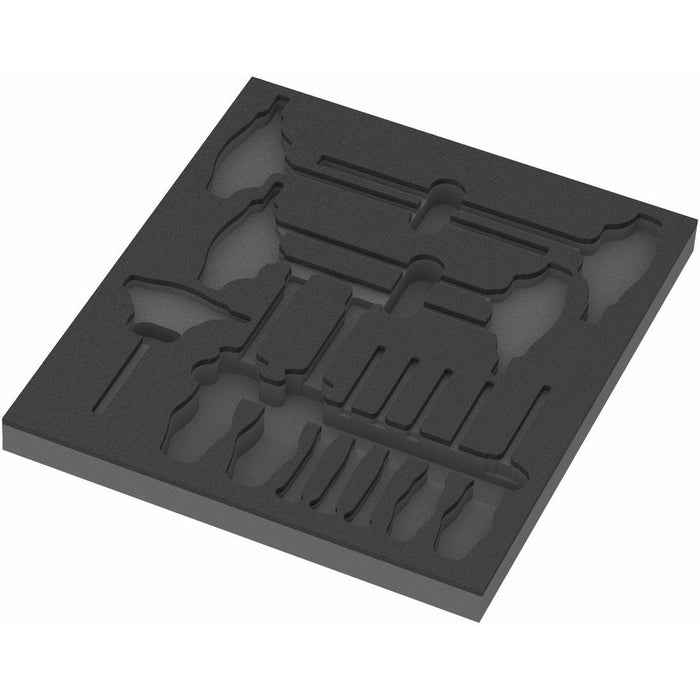 Wera 9813 Foam Insert Hex Screwdriver Set 1, Empty (344 x 30 x 392mm)