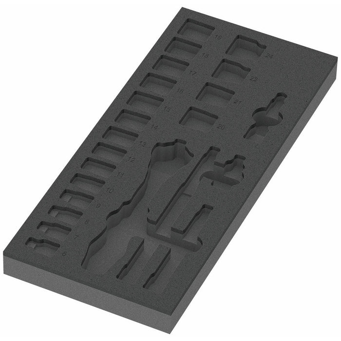 Wera 9821 Foam Insert 8000 B Zyklop 3/8
