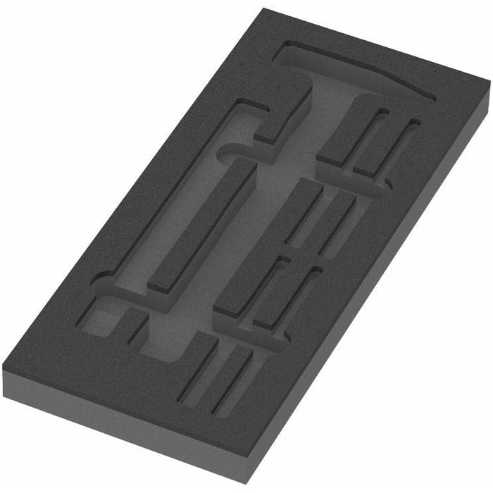 Wera 9882 Foam Insert Hammer Set 1, Empty (172 x 30 x 392mm)