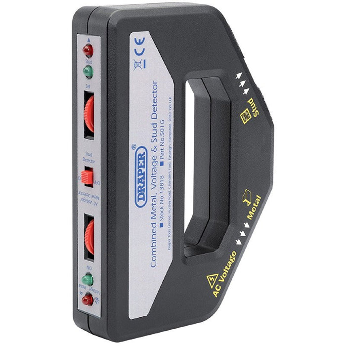Draper Tools Combined Metal, Voltage and Stud Detector