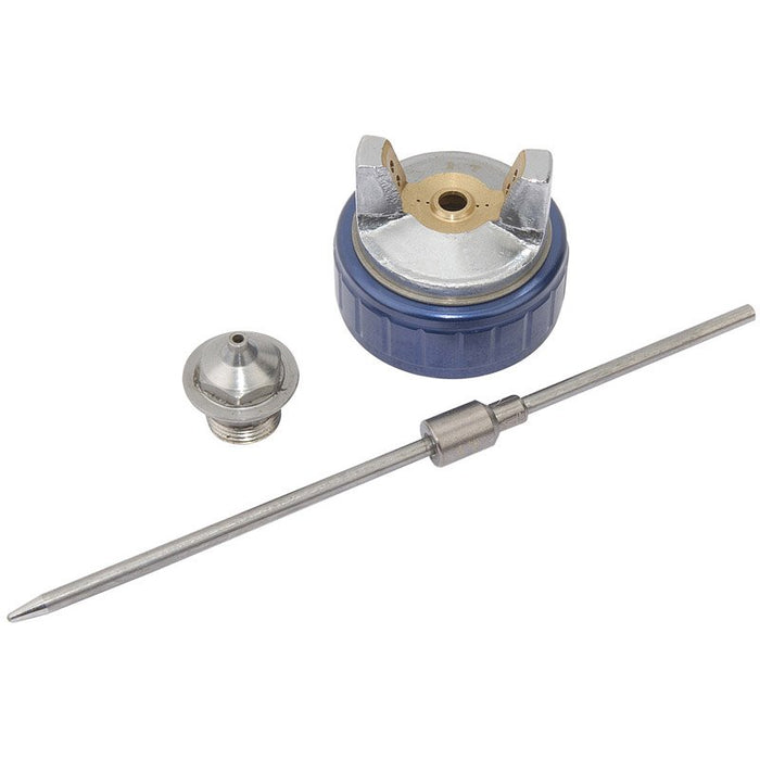 Draper Tools Spare 1.7mm Nozzle, Needle and Cap Set for Spray Guns 09706 and 09707