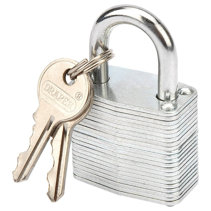 Draper Tools Laminated Steel Padlock