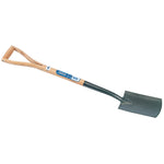 Draper Tools Carbon Steel Border Spade with Ash Handle