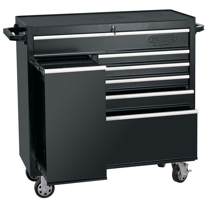 Draper Tools 42 Roller Tool Cabinet With Side Locker (6 Drawer)