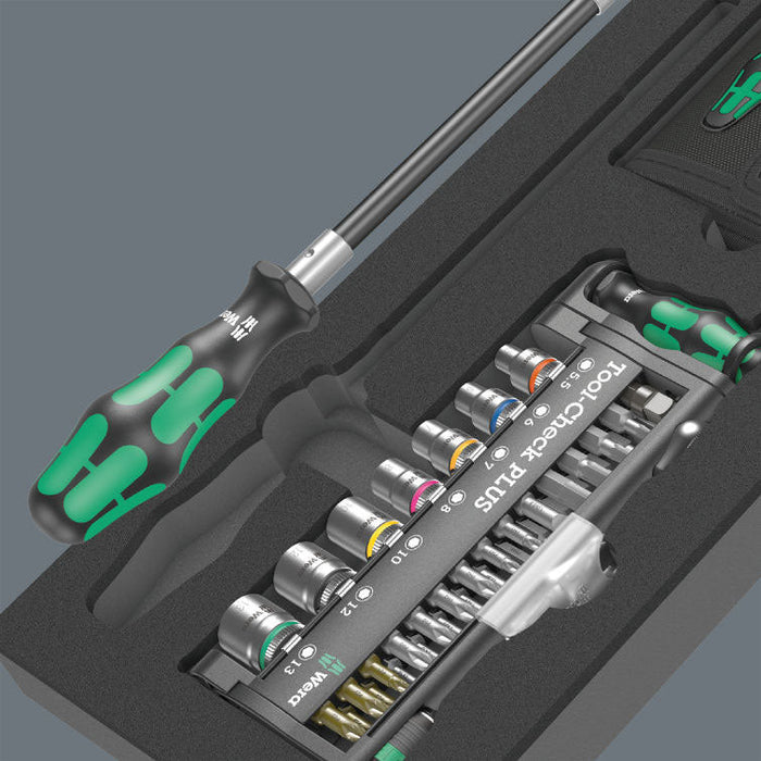 Wera 9750 Foam Insert Kraftform Kompakt & Tool-Check PLUS Set 1, 57 Pce