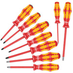 Wera VDE Kraftform Plus Screwdriver Set Series 100 9 Pce 133355