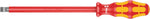 Wera 160 VDE Slotted Screwdriver 1.6x10x200mm 006140
