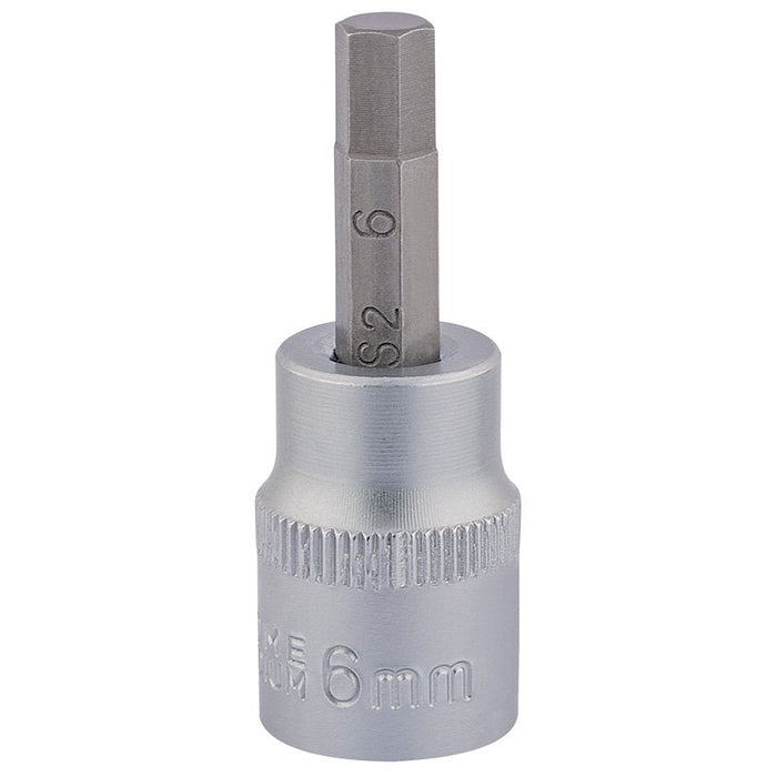 Draper Tools 3/8 Square Drive Socket with Hexagonal Bit (6mm)