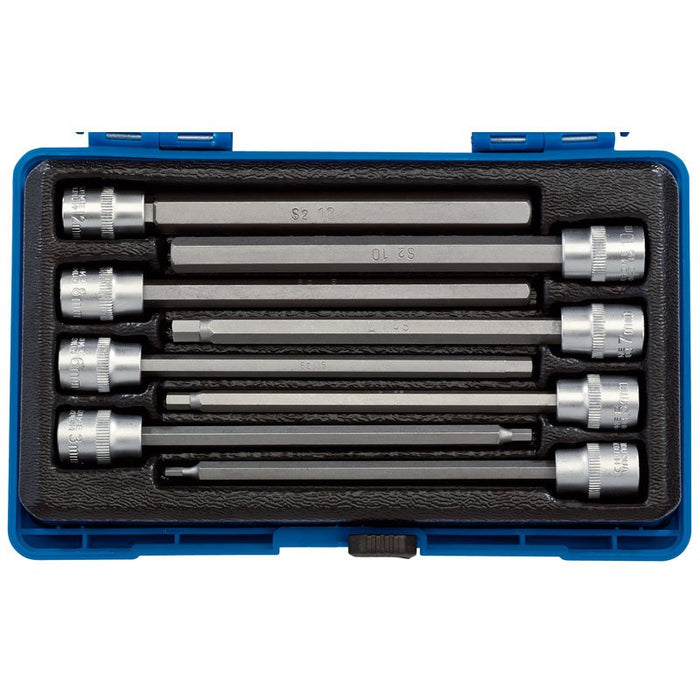 Draper Tools 3/8 Sq. Dr. Hexagonal Socket Bit Set (8 piece)