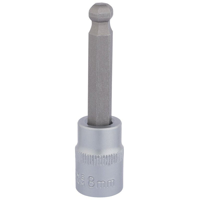 Draper Tools 3/8 Sq. Dr. Ball End Hexagonal Socket Bits (8mm)