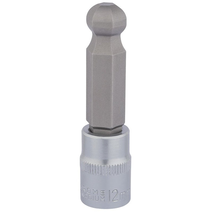 Draper Tools 3/8 Sq. Dr. Ball End Hexagonal Socket Bits (12mm)
