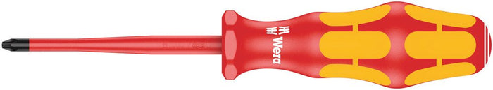 Wera 162 VDE Phillips Screwdriver Reduced Blade Diameter PH 1x80mm 006450