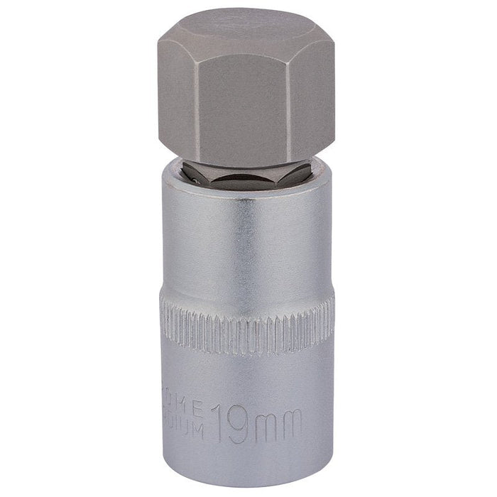 Draper Tools 1/2 Sq. Dr. Hexagonal Socket Bits (19mm)