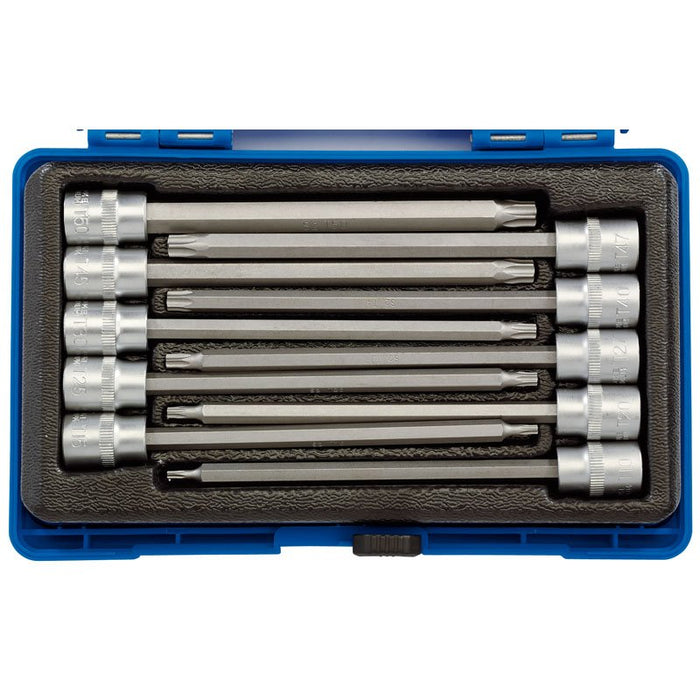 Draper Tools 3/8 Sq. Dr. 150mm Long Draper TX-STAR® Socket Bit Set (10 Piece)