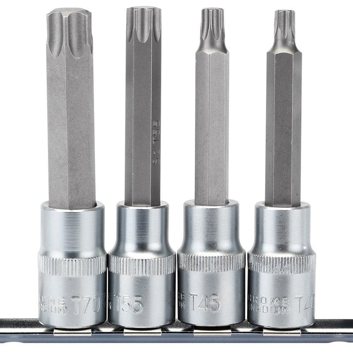 Draper Tools 1/2 Sq. Dr. Draper TX-STAR® Socket Bit Set (4 Piece)