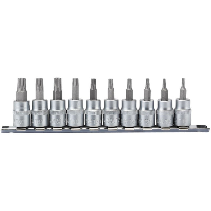Draper Tools 3/8 Sq. Dr. Draper TX-STAR® Plus Socket Bit Set (10 Piece)