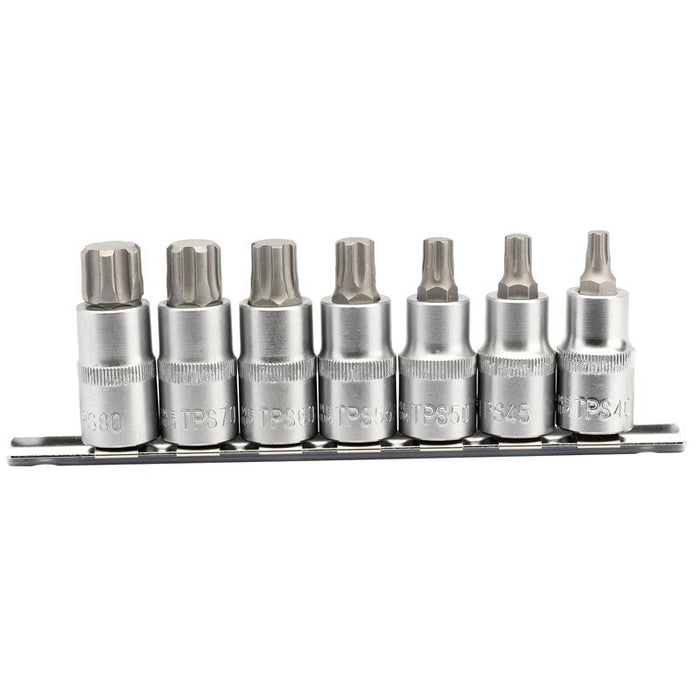 Draper Tools 1/2 Sq. Dr. Draper TX-STAR® Plus Socket Bit Set (7 Piece)
