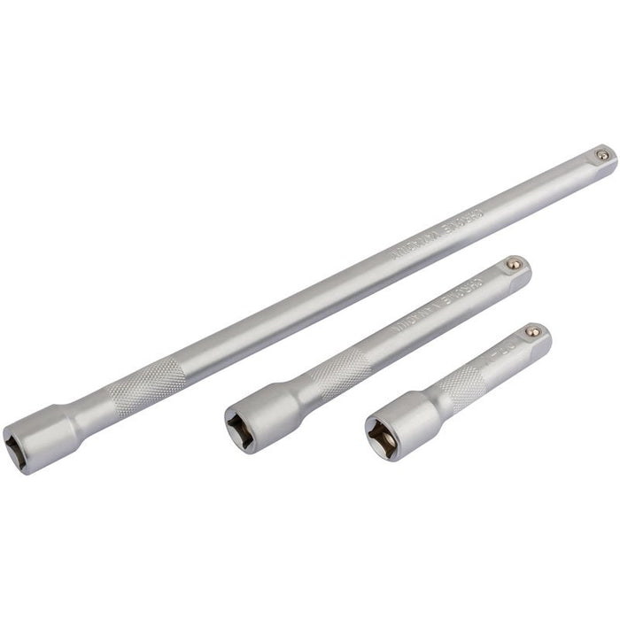 Draper Tools 3/8 Square Drive Extension Bar Set (3 Piece)