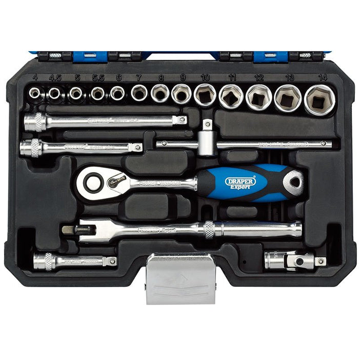 Draper Tools 1/4 Sq. Dr. Metric Socket Set (20 Piece)