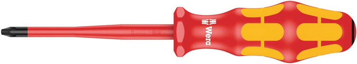 Wera 165 VDE Pozi Screwdriver Reduced Blade Diameter PZ1x80mm 006460