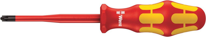 Wera 165 PZ/SL VDE Screwdriver Reduced Blade Diameter For Plusminus Screws # 1x80mm 006465