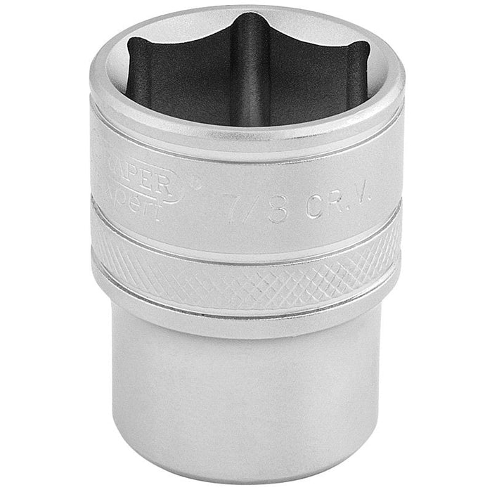 Draper Tools 1/2 Square Drive 6 Point Imperial Socket (7/8)