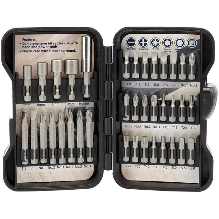Draper Tools Insert Bit Set (37 Piece)