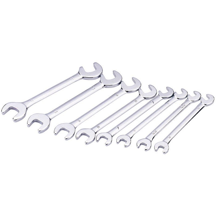 Draper Tools Metric Midget Open End Spanner Set (8 Piece)