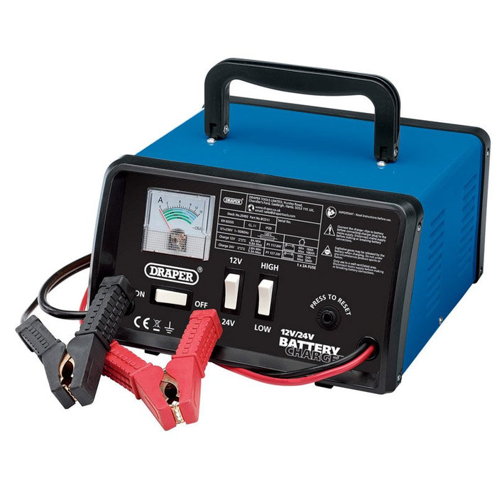 Draper Tools 12/24V 10.3A Battery Charger
